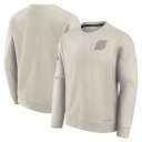 【送料無料】 ファナティクス メンズ Tシャツ トップス Men's Fanatics Cream New Jersey Devils Authentic Pro Road Fleece Pullover Sweatshirt Nhl Beige