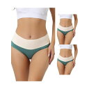 【送料無料】 アレグラ ケー レディース パンツ アンダーウェア 3 Packs Women's High Waist Underwears Stretch B...