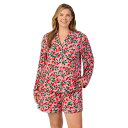 【送料無料】 ドレイパージェームス レディース ナイトウェア アンダーウェア Plus Size Draper James Long Sleeve Button...