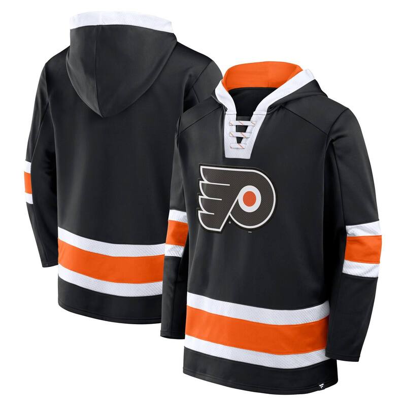 ̵ եʥƥ  T ȥåץ Men's Fanatics Black Philadelphia Flyers ...