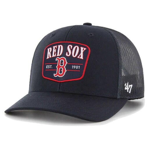 【送料無料】 フォーティセブンブランド メンズ 帽子 アクセサリー Men's '47 Navy Boston Red Sox Squad Trucker Adjustable Hat Rsx Navy 【送料無料】 フォーティセブンブランド メンズ 帽子 アクセサリー Men's '47 Navy Boston Red Sox Squad Trucker Adjustable Hat Rsx Navy
