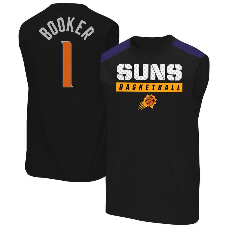 ̵ ץե  T ȥåץ Men's Profile Devin Booker Black Phoenix S...