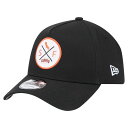 【送料無料】 ニューエラ メンズ 帽子 アクセサリー Men's New Era Black San Francisco Giants 9FORTY A-Frame Adjustable Hat Gnt Black(4)