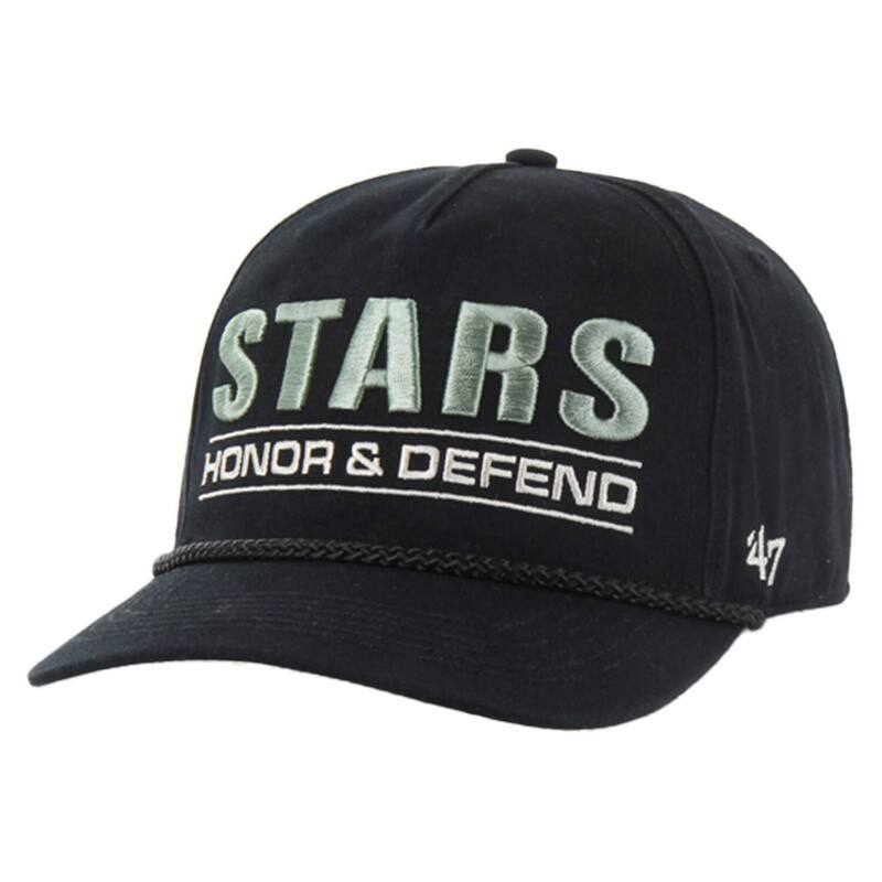 【送料無料】 フォーティセブンブランド メンズ 帽子 アクセサリー Men's '47 Black Dallas Stars OHT Military Appreciation Homeland Honor and Defend Hitch Adjustable Hat Str Black