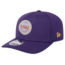【送料無料】 ニューエラ メンズ 帽子 アクセサリー Men's New Era Purple LSU Tigers Patched 9SEVENTY Stretch-Snap Adjustable Hat Lsu Purple(4)
