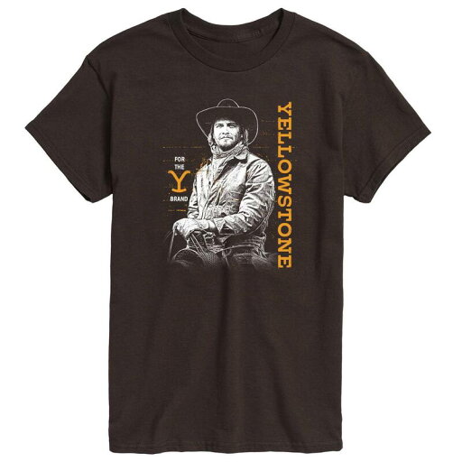 【送料無料】 ライセンス キャラクター メンズ Tシャツ トップス Men's Yellowstone Kayce Graphic Tee Dark Brown 【送料無料】 ライセンス キャラクター メンズ Tシャツ トップス Men's Yellowstone Kayce Graphic Tee Dark Brown