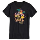 【送料無料】 ライセンス キャラクター メンズ Tシャツ トップス Men's Pokemon Freide Cap Charizard Graphic Tee Black