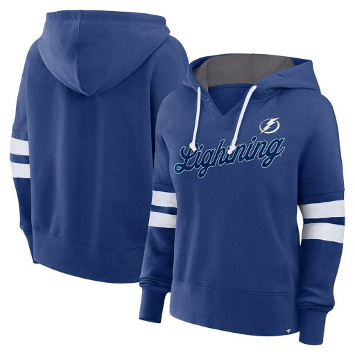【送料無料】 ファナティクス レディース Tシャツ トップス Women's Fanatics Blue Tampa Bay Lightning Seize Fleece Pullover Hoodie Lgh Blue 【送料無料】 ファナティクス レディース Tシャツ トップス Women's Fanatics Blue Tampa Bay Lightning Seize Fleece Pullover Hoodie Lgh Blue
