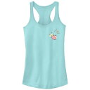 【送料無料】 ライセンス キャラクター レディース Tシャツ トップス Juniors' Pokemon Pikachu Cherry Racerback Tank Top Cancun