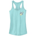 【送料無料】 ライセンス キャラクター レディース Tシャツ トップス Juniors' Pokemon Pikachu Grapes Racerback Tank Top Cancun