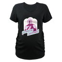 【送料無料】 スター ウォーズ レディース Tシャツ トップス Maternity Star Wars The Mandalorian I'd Follow You Anywhere Graphic Tee Black(4)