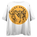 【送料無料】 ライセンス キャラクター レディース Tシャツ トップス Juniors' Riley Green Cowboy Chasing Short Sleeve Tee White(4)
