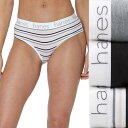 【送料無料】 ヘインズ レディース パンツ アンダーウェア Women's Hanes Ultimate Originals 3-pk. Stretch Hip...