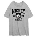 【送料無料】 ディズニー レディース Tシャツ トップス Disney's Mickey Mouse Hollywood California 1928 Jun...