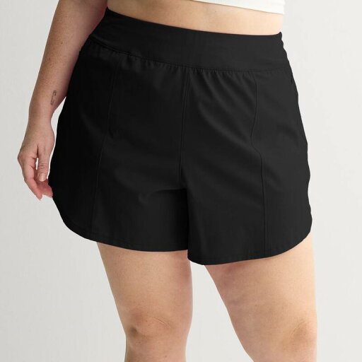 【送料無料】 Tek Gear レディース ハーフパンツ・ショーツ ボトムス Plus Size Tek Gear Multi-Purpose Shorts Mineral Black 【送料無料】 Tek Gear レディース ハーフパンツ・ショーツ ボトムス Plus Size Tek Gear Multi-Purpose Shorts Mineral Black