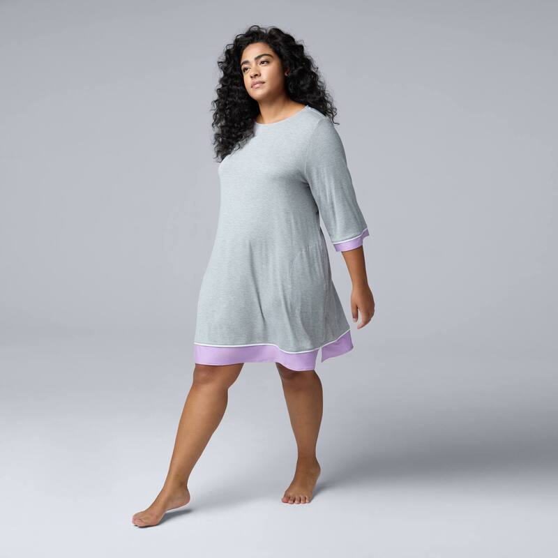 ̵ 饦 ǥ ʥȥ  Plus Size Simply Vera Vera Wang 3/4...