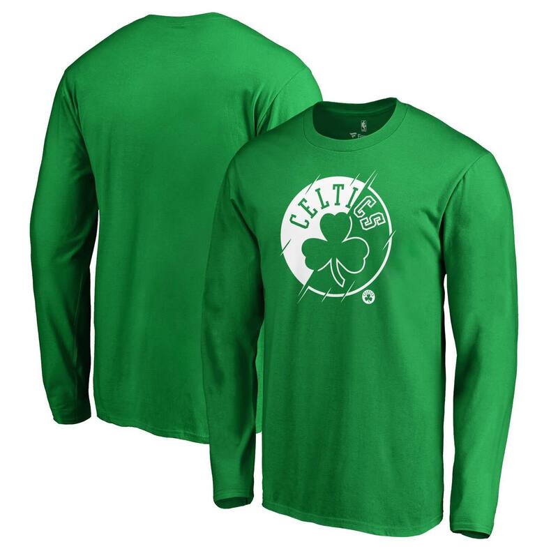 アンブランデッド メンズ トップス Tシャツ Unbranded Men's Kelly Green Boston Celtics X-Ray Long Sleeve T-Shirt Cel Green グリーン
