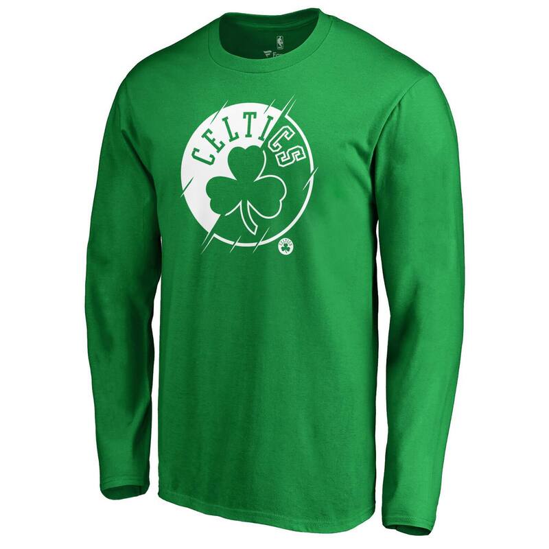 アンブランデッド メンズ トップス Tシャツ Unbranded Men's Kelly Green Boston Celtics X-Ray Long Sleeve T-Shirt Cel Green グリーン