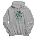 【送料無料】 ライセンス キャラクター メンズ Tシャツ トップス Men's Clarks Christmas Tree Delivery National Lampoon's Christmas Vacation Graphic Hoodie Sport Gray