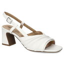 【送料無料】 イージーストリート レディース サンダル シューズ Easy Street Lucie Women's Square Toe Dress Sandals White