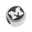 【送料無料】 ロゴアート レディース ブレスレット・バングル・アンクレット アクセサリー LogoArtSterling Silver Michigan Wolverines Bead Multi/None(4)