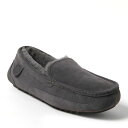 【送料無料】 ディアフォームズ メンズ サンダル シューズ Fireside by Dearfoams Melbourne Genuine Shearling ...