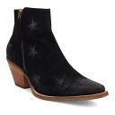 【送料無料】 ディンゴ レディース ブーツ・レインブーツ シューズ Dingo Little Star Women's Leather Booties Blac...