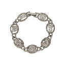 【送料無料】 1928 レディース ブレスレット・バングル・アンクレット アクセサリー 1928 Cat Link Station Bracelet Gray|詳細画像