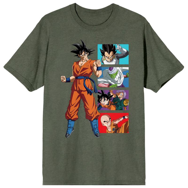 アニメキャラクター メンズ トップス Tシャツ グラフィック Licensed Character Men's Dragon Ball Super Graphic Tee Green グリーン