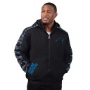 【送料無料】 スターター メンズ ジャケット・ブルゾン アウター Men's Starter Black Carolina Panthers Thursday Night Gridiron Full-Zip Jacket Pth Black