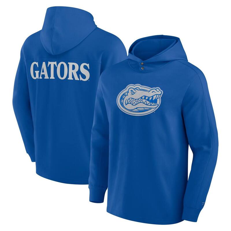 【送料無料】 ファナティクス メンズ Tシャツ トップス Men's Fanatics Royal Florida Gators Blaze Tri-Blend Pullover Hoodie Fld Blue