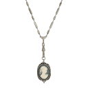 【送料無料】 1928 レディース ネックレス・チョーカー・ペンダントトップ アクセサリー 1928 Silver Tone Multi-Color 3-Sid...