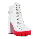 【送料無料】 ロンドンラグ レディース ブーツ・レインブーツ シューズ London Rag Willow Women's Platform Ankle Boo...