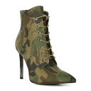 【送料無料】 ロンドンラグ レディース ブーツ・レインブーツ シューズ London Rag Women's Heeled Ankle Boots Camo