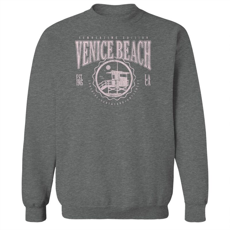 ̵ ֥ǥå ǥ T ȥåץ Junior's Venice Beach Graphic Fleece S...