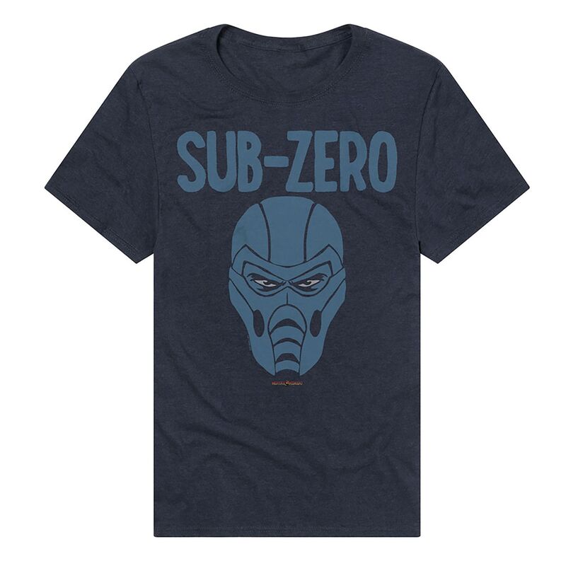 楽天ReVida 楽天市場店【送料無料】 ライセンス キャラクター メンズ Tシャツ トップス Men's Mortal Kombat Sub-Zero Graphic Tee Navy