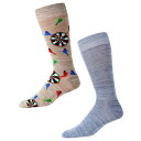 【送料無料】 メモイ メンズ 靴下 アンダーウェア Men's 2 Pair Pack Novelty Let's Play Darts Crew Socks ...