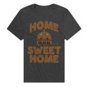 【送料無料】 ライセンス キャラクター メンズ Tシャツ トップス Men's Amityville Horror Home Sweet Home Graphic Tee Charcoal