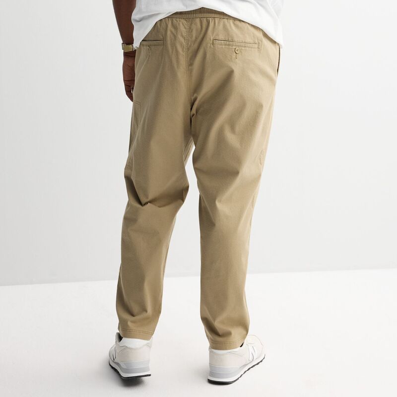 【送料無料】 ソノマ メンズ カジュアルパンツ ボトムス Big & Tall Sonoma Goods For Life Side Zip Ripstop Pants Grey
