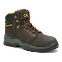 【送料無料】 キャタピラー メンズ ブーツ・レインブーツ シューズ Men's Caterpillar Striver Soft Toe Work Boots Mushroom(4)