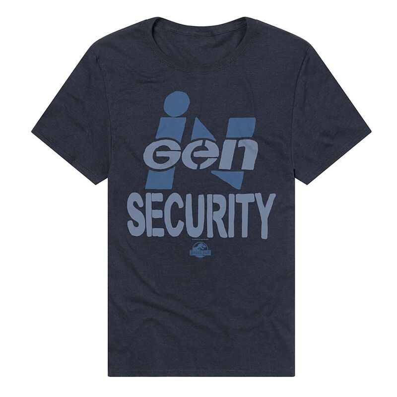 アニメキャラクター メンズ トップス Tシャツ Licensed Character Men's Jurassic Park Gen Security T..