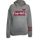 【送料無料】 ファナティクス レディース Tシャツ トップス Women's Fanatics Charcoal Washington Capitals Plus Size Lightweight Fleece Pullover Hoodie Cap Charco(4)