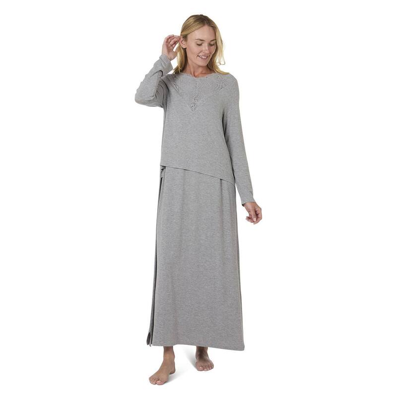 ̵ ⥤ ǥ ʥȥ  Women's Lace Trimmed Nursing Night Gow...
