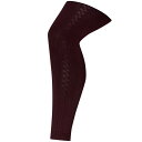 【送料無料】 アベニュー レディース 靴下 アンダーウェア Avenue Plush Lined Cable Knit Footless Leggings Bu...