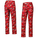 【送料無料】 アンブランデッド レディース カジュアルパンツ ボトムス Women's Concepts Sport Red Carolina Hurrican...