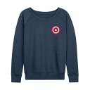 【送料無料】 マーベル レディース Tシャツ トップス Women's Marvel Captain America: Brave New World Capt...