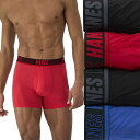 【送料無料】 ヘインズ メンズ ボクサーパンツ アンダーウェア Hanes Moves Ultimate 4-Pack Men's Anti-Chafe Tru...