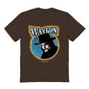 【送料無料】 ライセンス キャラクター メンズ Tシャツ トップス Men's Waylon Jennings Fugitive Graphic Tee Dark Chocolate