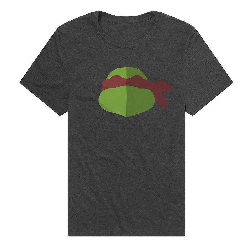 【送料無料】 ライセンス キャラクター メンズ Tシャツ トップス Men's Teenage Mutant Ninja Turtles Raph Face Graphic Tee Charcoal
