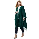 【送料無料】 ウーマン ウィズイン レディース ニット・セーター アウター Woman Within Women's Plus Size Fringed Cap...